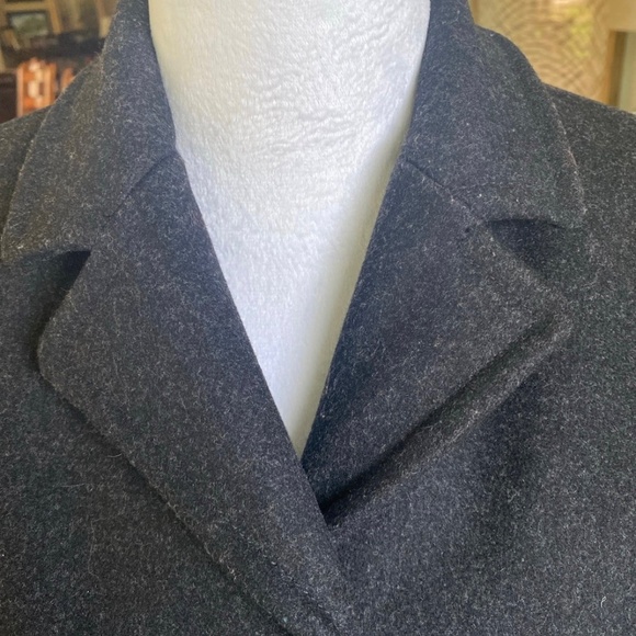 J.Crew Women’s Wool Coat | Charcoal Gray | Petite Small - Picture 3 of 6
